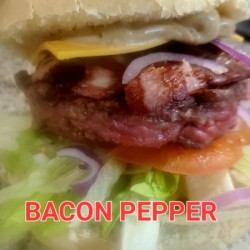 Bacon Pepper Burger