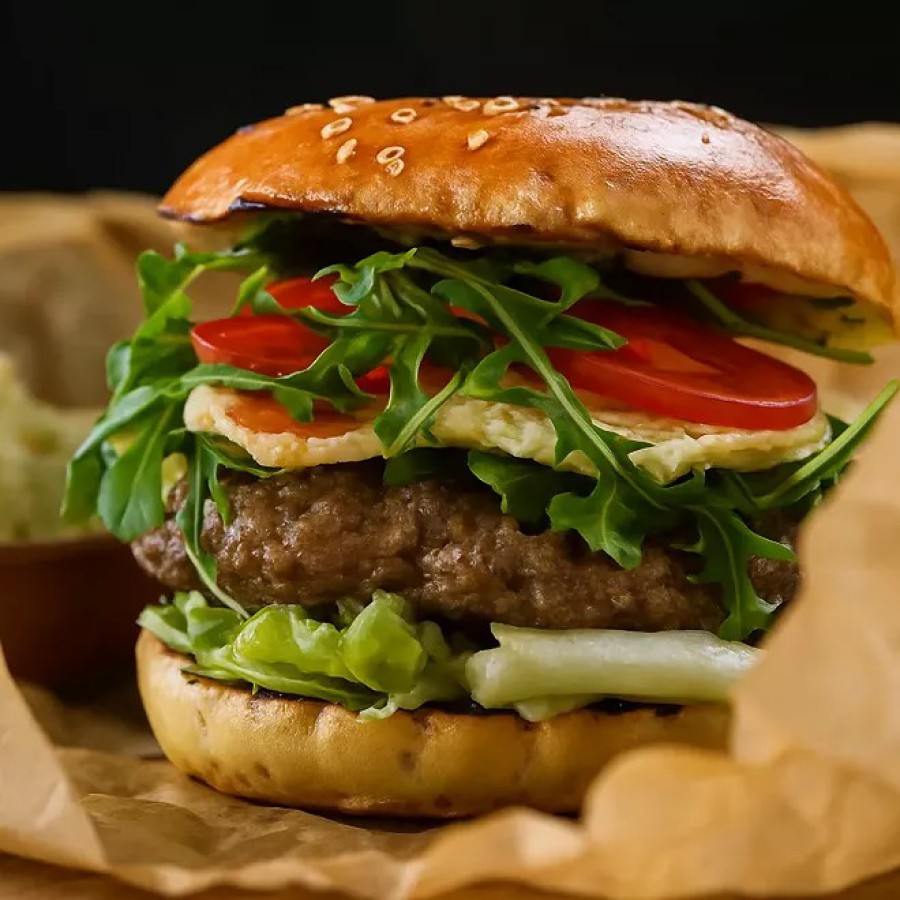 Menu MOZZA PARMA BURGER