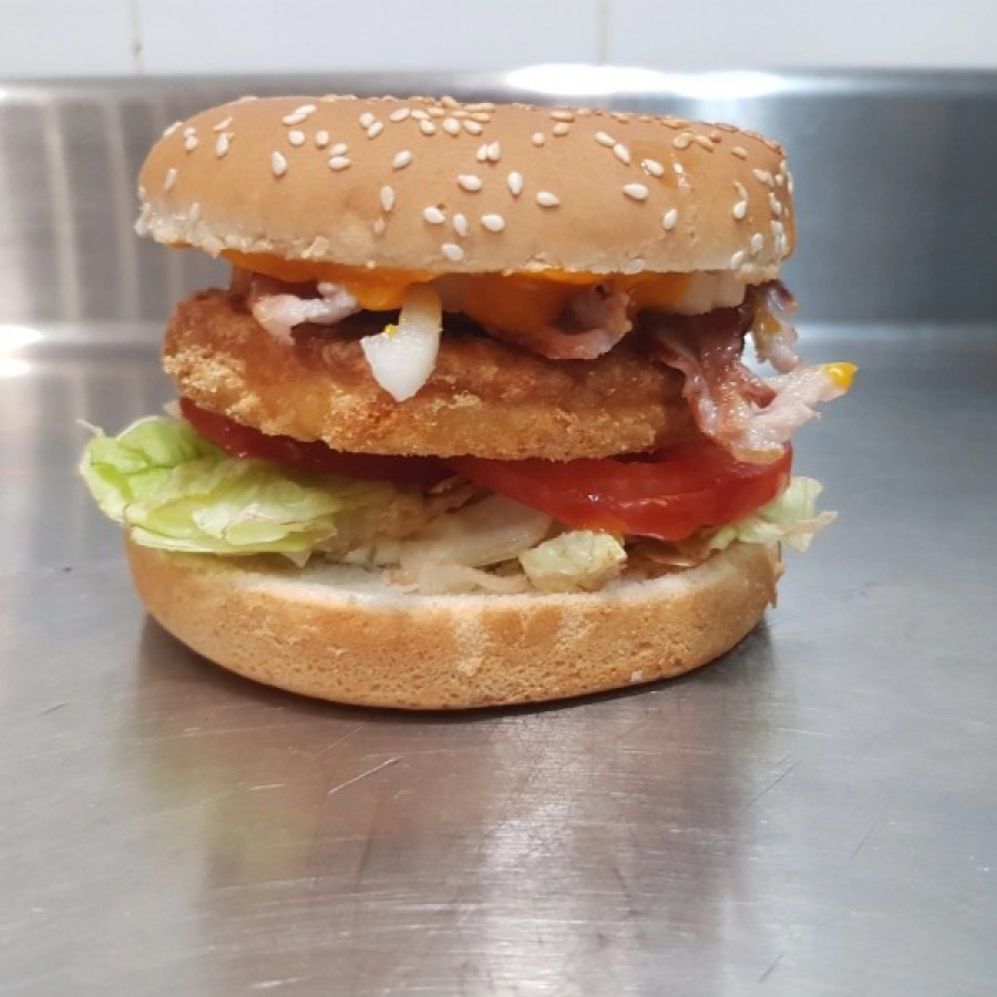 Menu CHICKEN CAESAR BURGER